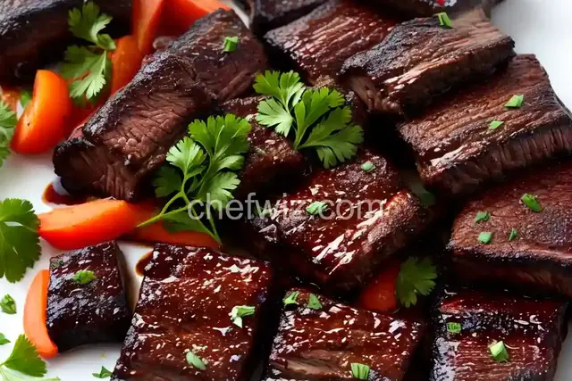 Jane's Barbecued Short Ribs