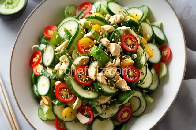Japanese Cucumber Salad (Sunomono)