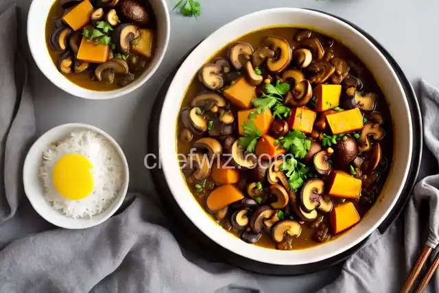 Japanese Curry With Winter Squash and Mushrooms
