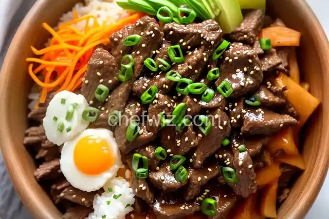 Japanese Gyudon (Beef Bowl)
