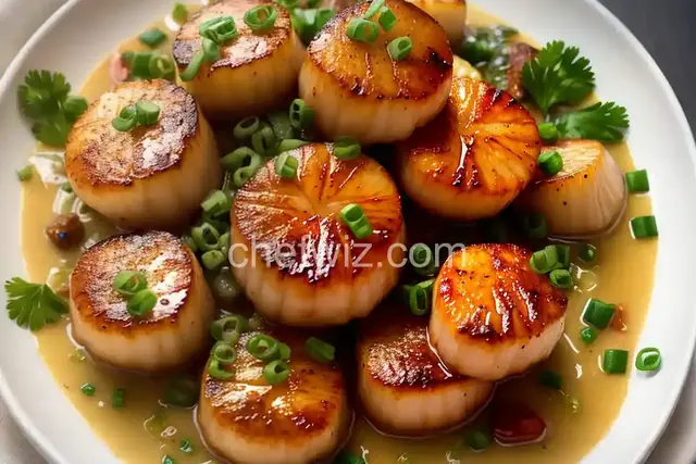 Japanese Miso Butter Scallops
