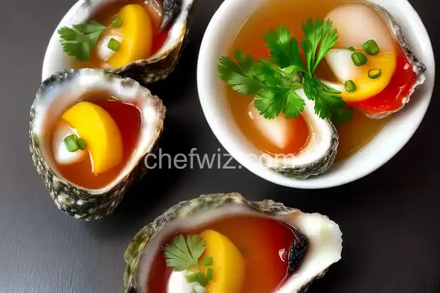 Japanese Oyster Shooters