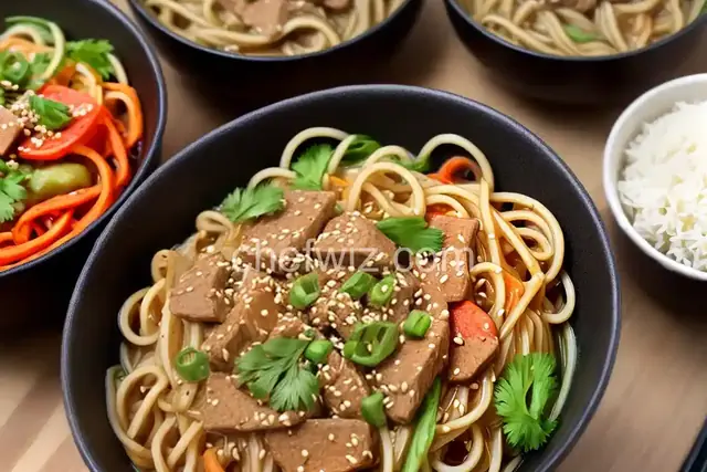 Japanese Pan Noodles