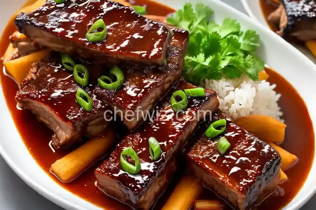 Japanese-Style Braised Pork Ribs