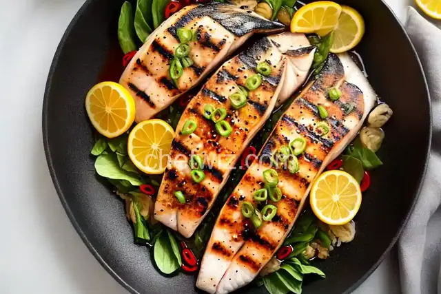 Japanese-Style Grilled Fish