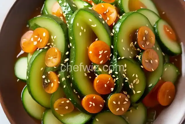 Japanese-Style Pickled Cucumber (Sunomono)