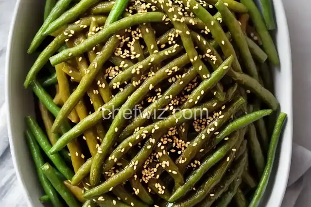 Japanese-Style Sesame Green Beans