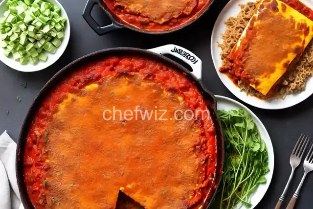 Jaron's Easy Peri-Peri Bison Lasagna