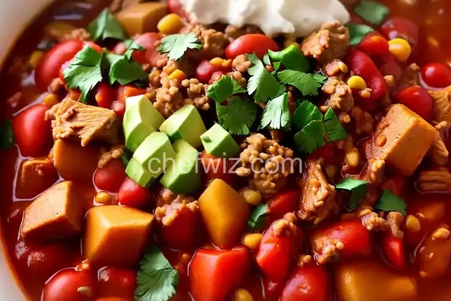 Jay's Spicy Slow Cooker Turkey Chili