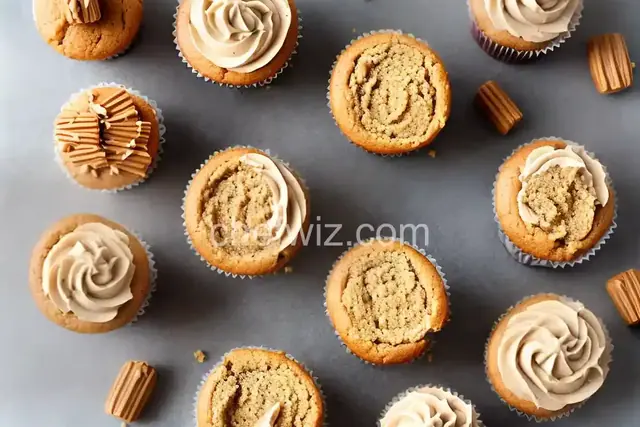 Jelly-Filled Cupcakes With Peanut Butter Frosting