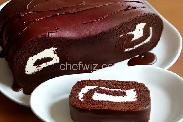 Jenny's Birthday Chocolate Swiss Roll