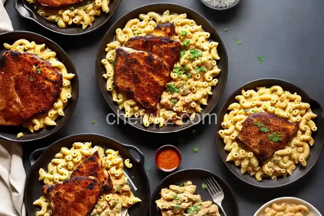 Jerk Chicken + Mac & Cheese