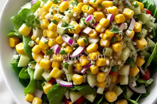 Jicama Corn Salad