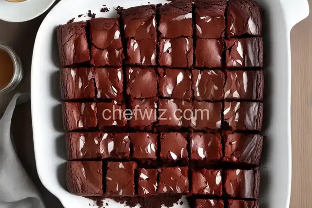 Jill's World-Famous Coffee Liqueur Brownies