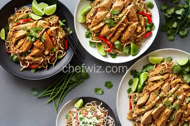 Joe's Fusion Chicken Pad Thai