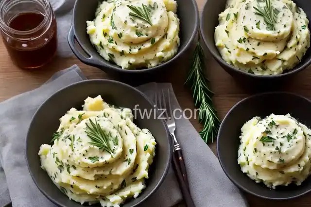 Johnny Garlic's Famous Garlic and Rosemary Mashed Potatoes