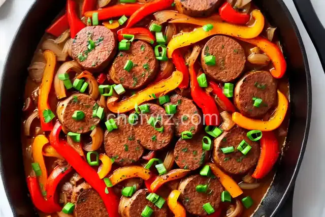 Johnsonville Italian Sausage, Onions & Peppers Skillet