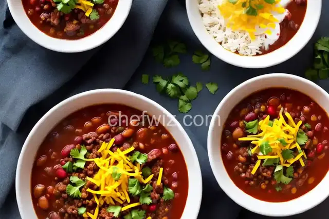Josh's Four-Way Chili
