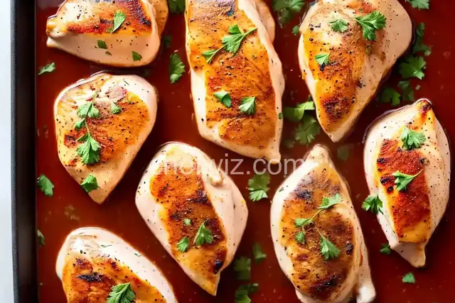Juicy Chicken Breasts Baked from Frozen