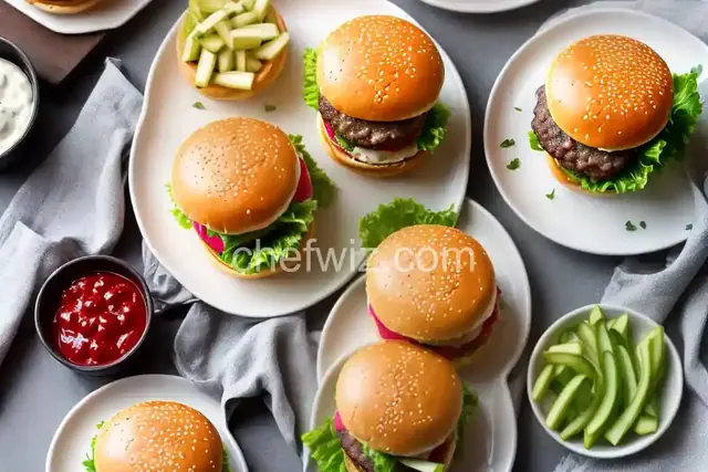 Juicy Gourmet Burger Sliders