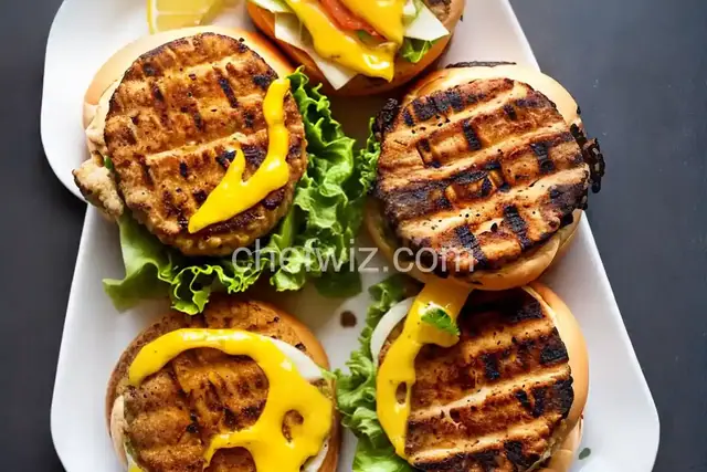 Juicy Grilled Cheeseburgers