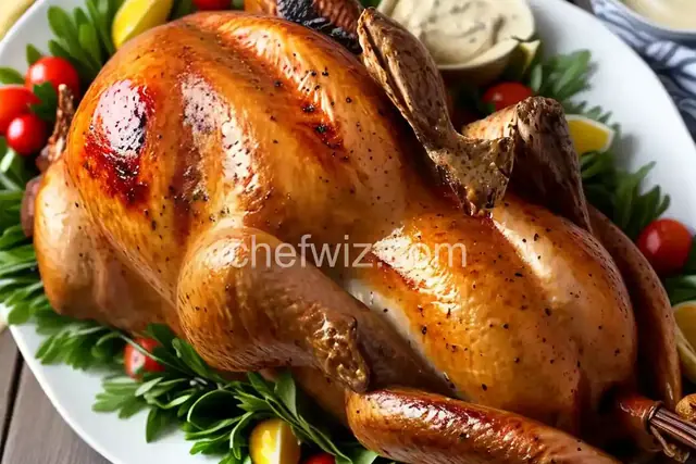 Juicy Mayo Roasted Turkey