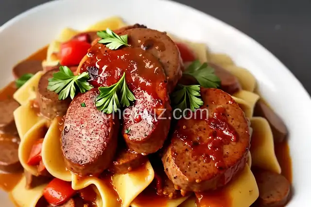 Julie's Sausage Scallopini