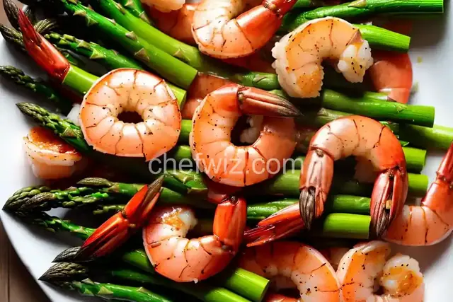 Jumbo Shrimp and Asparagus