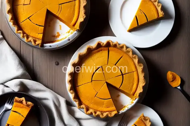 Kabocha Squash Pie (Japanese Pumpkin Pie)