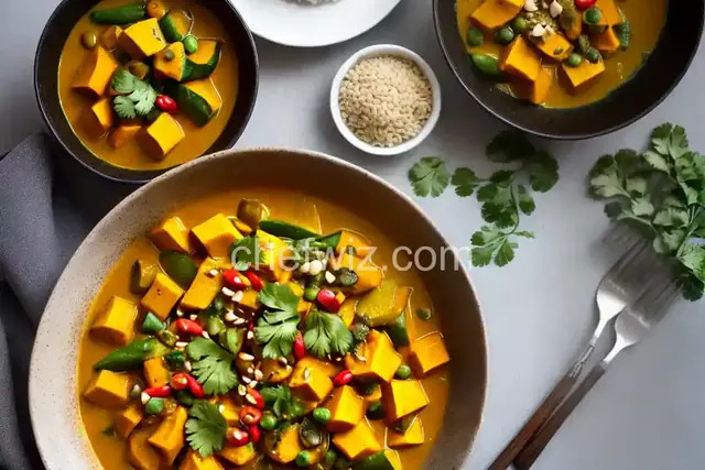 Kabocha Squash Red Curry