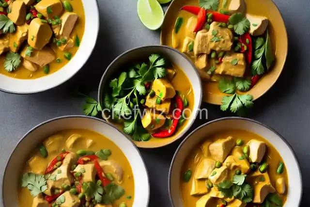Kaeng Kari Kai (Thai Chicken Yellow Curry) Recipe