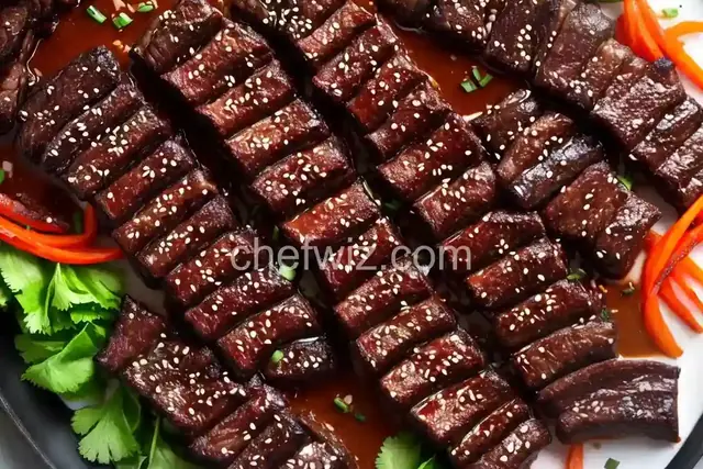 Kalbi (Korean BBQ Short Ribs)