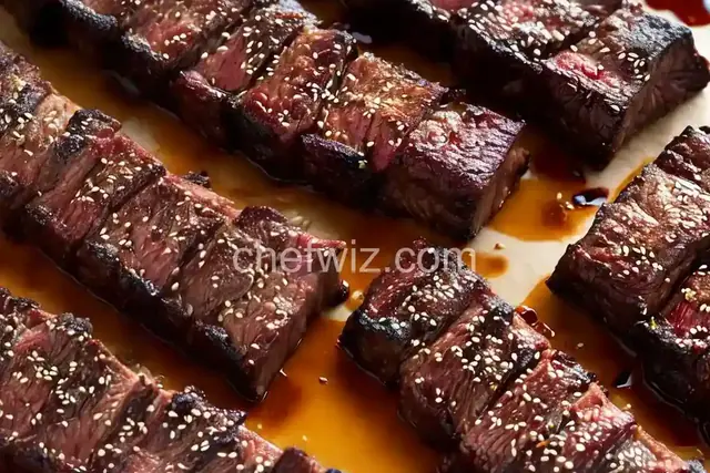 Kalbi (Korean Barbequed Beef Short Ribs)