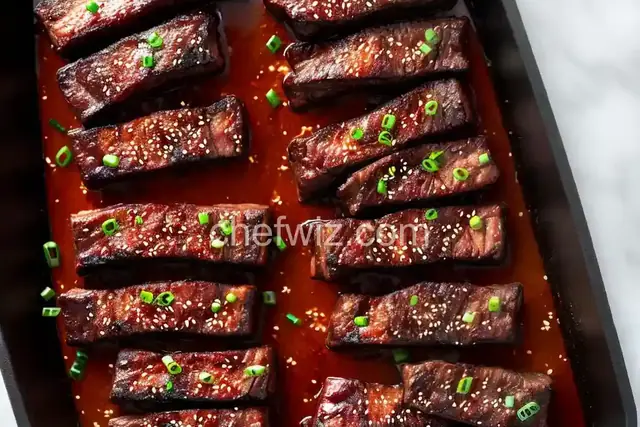 Kalbi (Korean Marinated Short Ribs)