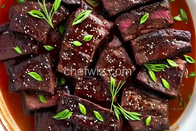 Kalbi (Marinated Beef Short Ribs)