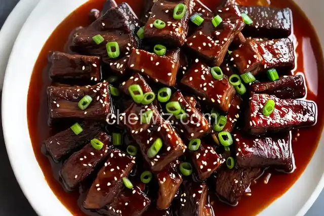 Kalbi Short Ribs in Da Kitchen Teriyaki Sauce