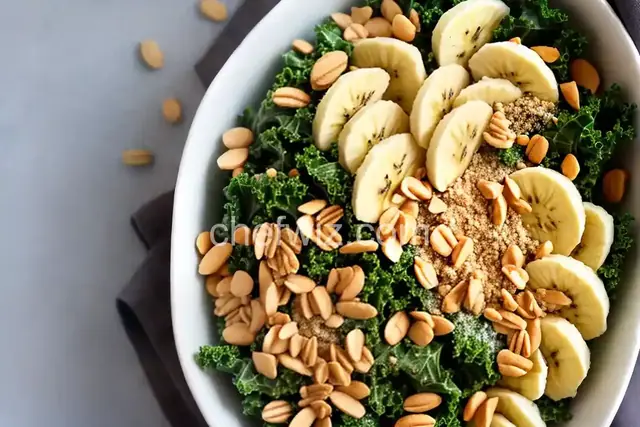 Kale, Banana, and Peanut Butter Smoothie