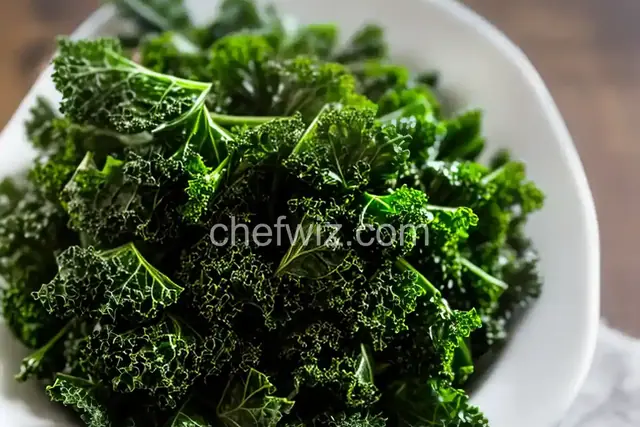 Kale Chips in the Microwave