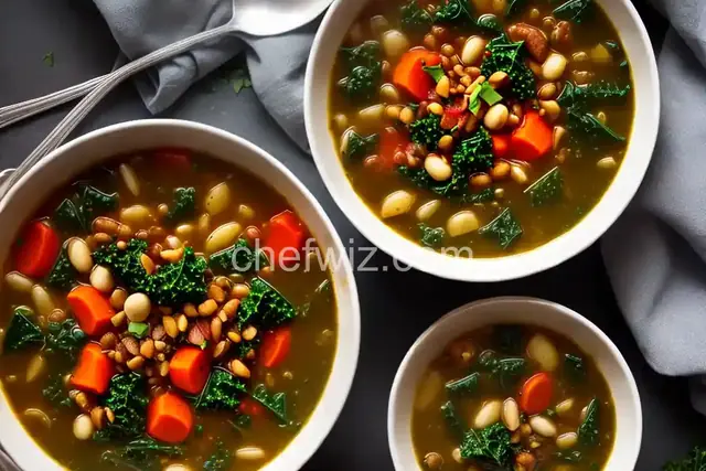 Kale Minestrone With Pistou