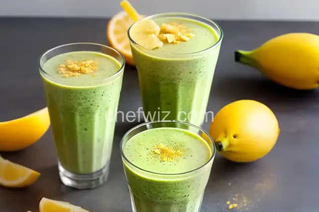 Kale Orange Banana Smoothie