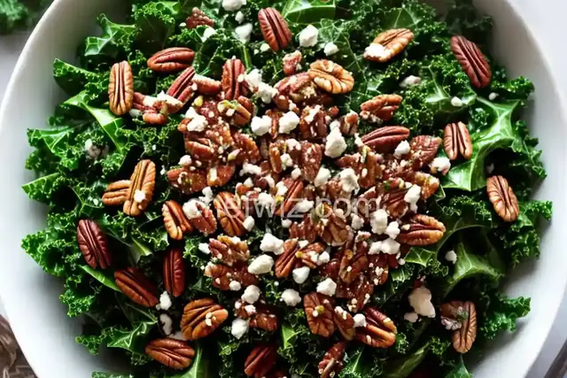 Kale Salad With Pecan Vinaigrette