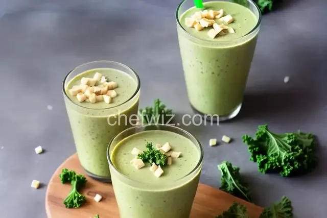 Kale and Banana Smoothie