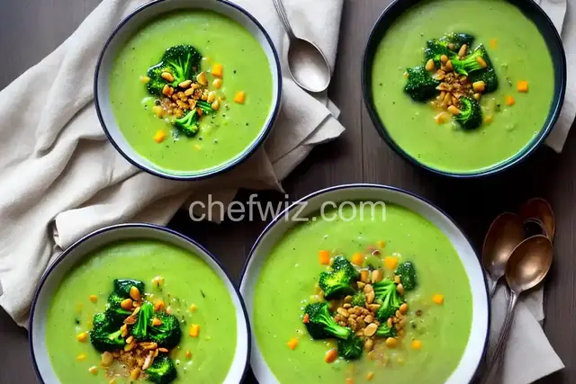 Kale and Broccoli Soup