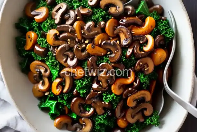 Kale and Mushroom Stir-Fry