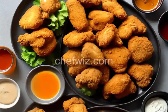 Karaage (Japanese Fried Chicken) with Honey Mayoster Sauce