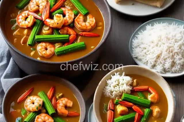 Kardea's Okra Soup with Shrimp