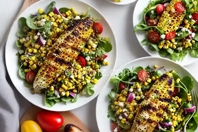 Kate's Grilled Corn Salad