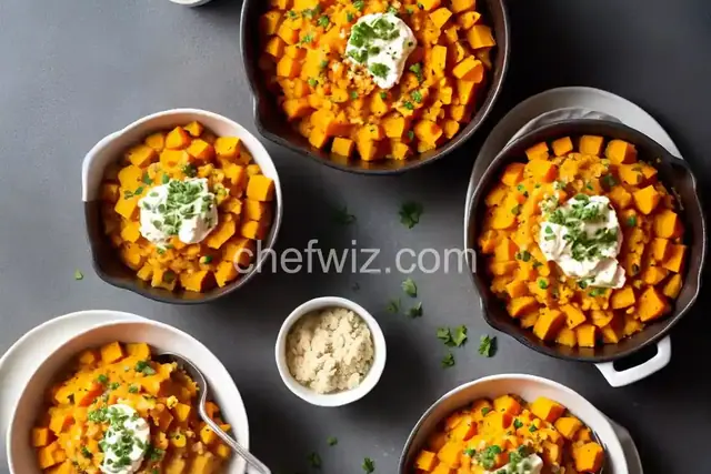 Kayla's mashed butternut squash