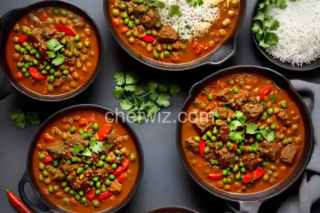 Keema Matar (Beef and Pea Curry)