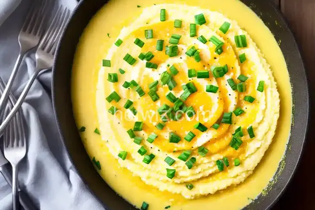 Kentucky Garlic Cheese Grits